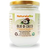 Los mejores  - Aceite de Coco Ecológico Extra Virgen 200 ml. Crudo y prensado en frío. 100% Orgánico- Puro y Natural. Aceite bio nativo…